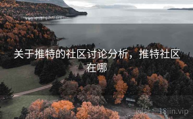 关于推特的社区讨论分析，推特社区在哪