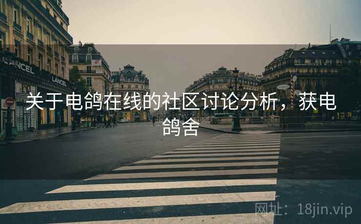 关于电鸽在线的社区讨论分析，获电鸽舍