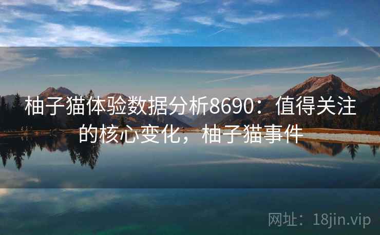 柚子猫体验数据分析8690：值得关注的核心变化，柚子猫事件